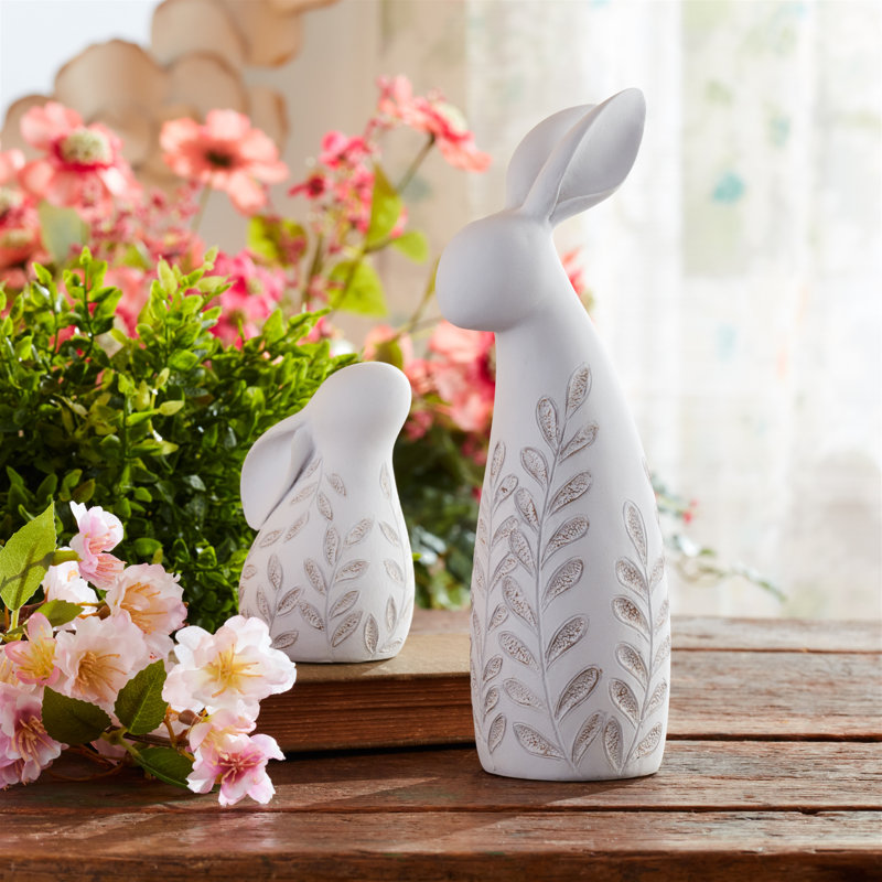  Etched Bunny Figurine (Set of 12)