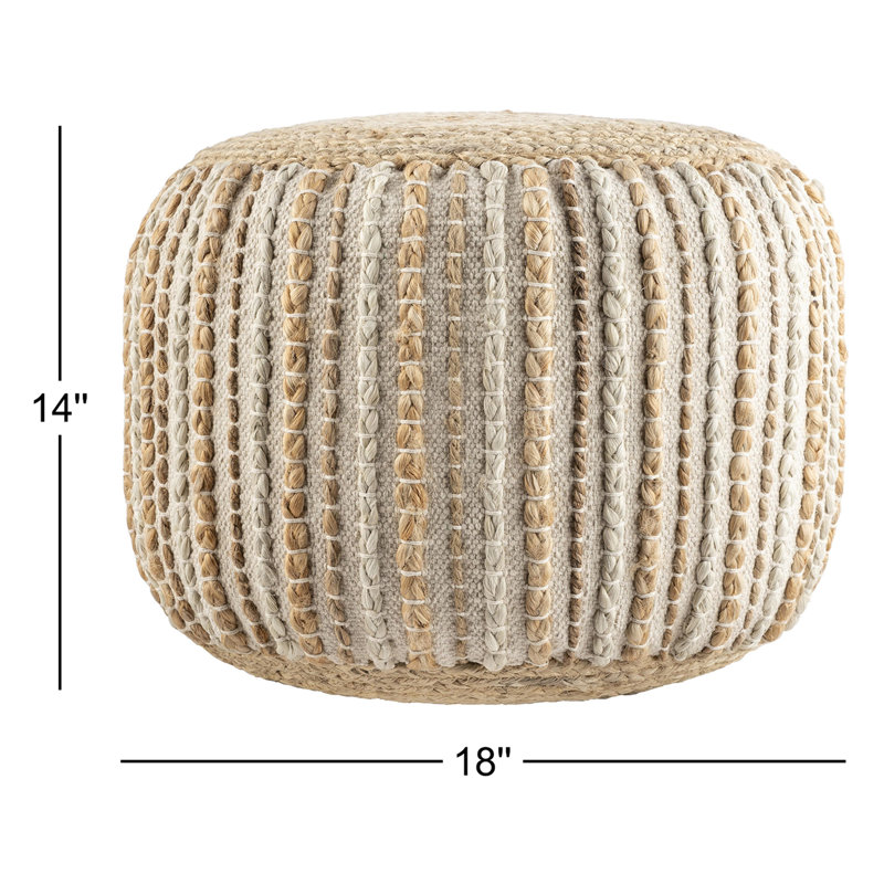 Susie Jute Pouf