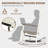 3-Piece Porch Rocking Chair Set