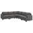 Anureet L shaped Modular Sectional Couch Corner Sectional Sofa-125470210-78885326
