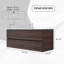 Ensemble de meuble-lavabo mural simple 48 po avec plateau en céramique Veneto-930118390-930118385