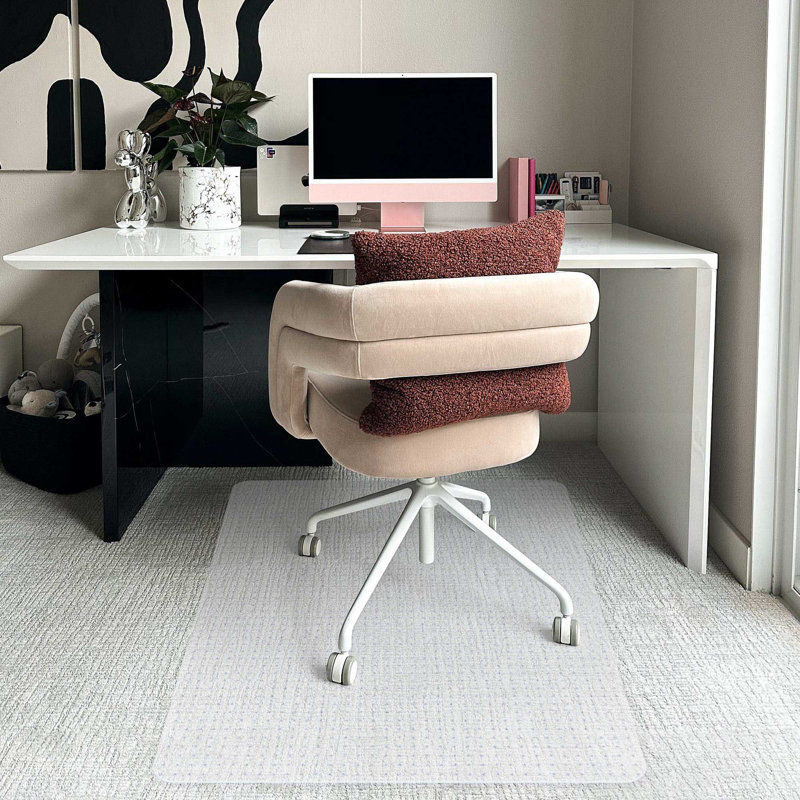 Hard Floor Straight Rectangular Chair Mat