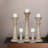 15'' H Wood Tabletop Candlestick-128219759