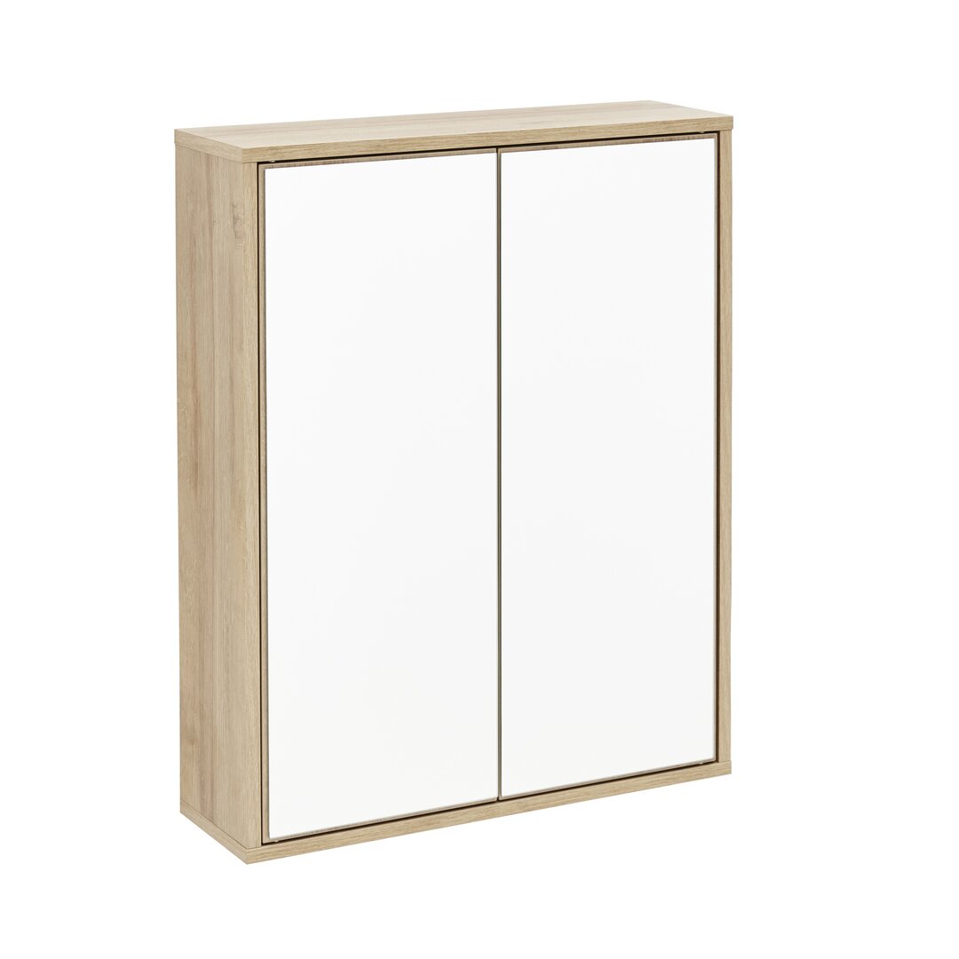 63 cm x 77 cm Spiegelschrank Finn