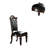 21'' H Tufted Faux Leather Upholstered Side Chair