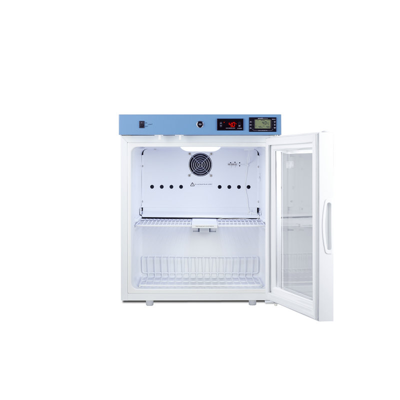 EQtemp 19" Wide Compact Healthcare refrigerator, Right Hand Swing
