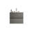 Hostetler Wall-Mounted Bathroom Vanity with Sink