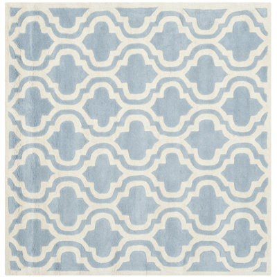 Carolene Hand Tufted Wool Geometric Rug