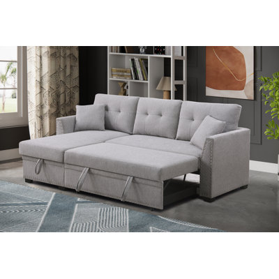 Lucenia 81.5'' Upholstered Sleeper Sofa