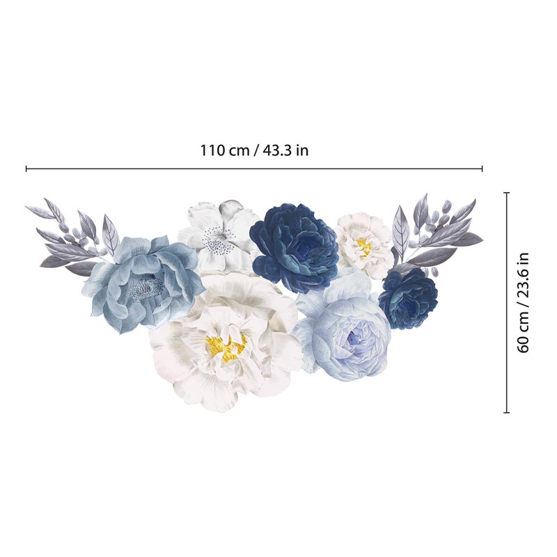 Plants & Flowers Non-Wall Damaging Wall Decal