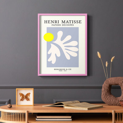 Matisse CDV III, reproduction encadrée - bois massif