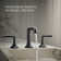 Occasion Sink with Straight Design Single Hole Bathroom Faucet with Drain Assembly