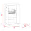5-Shelf 1-Drawer Kitchen Cart-1809296900