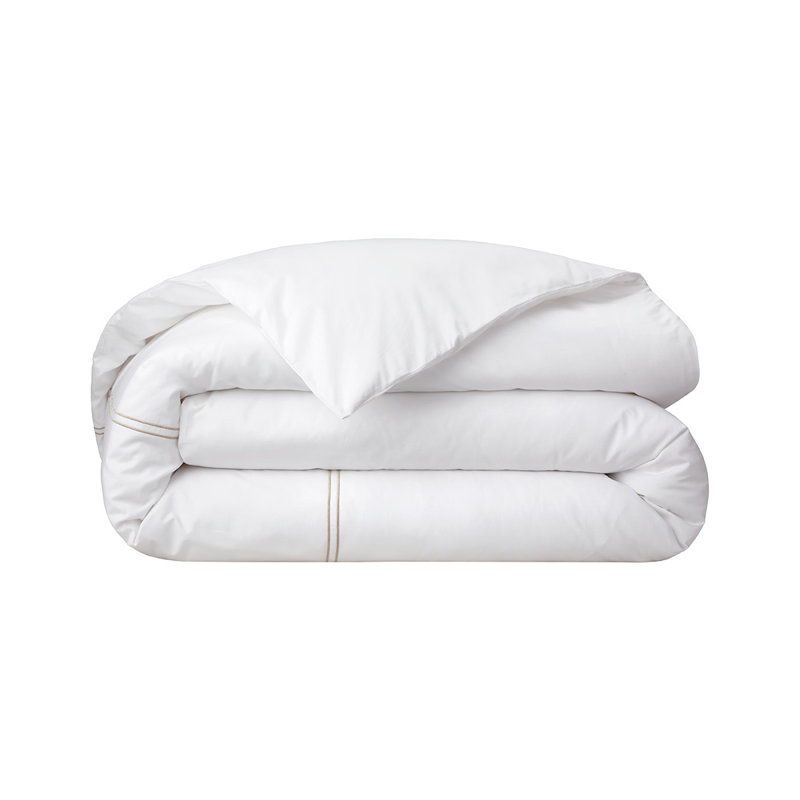 Duo Pierre Twin Duvet Cover, Twin Duvet Cover, Brown