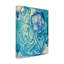 Art mural sur toile tendue - «Curious Octopus» par Amy Tieman pour décoration de salon, de chambre à coucher ou de bureau - 24 x 32