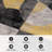 Malica Geometric Yellow/Ivory/Black Area Rug-92615259
