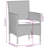  Garden Dining Set Beige And Black-42677409-42677418-50339375