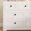 Chest Of Drawer With 7 Drawers White Colour Farm Door
