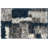 Farmerville Geometric Shag Navy/Gray/Ivory Area Rug-1168107130
