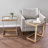 Ismaya Glass Top Nesting Tables