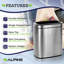 Poubelle ouverte en acier - 5,3 gallons