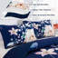 Courtepointe florale pour grand lit - Ensemble de literie pour courtepointe 3 pièces Botanical-128881558