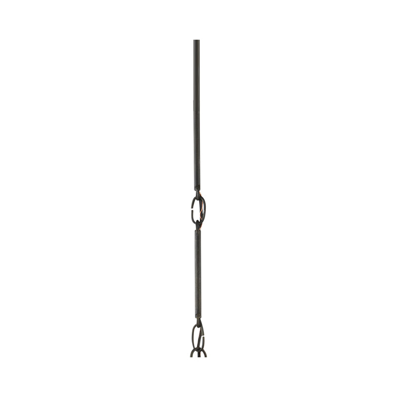 6", 12", 12", 12" (1) Black Iron Extension Rods