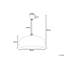 Crebilly 1 - Light Gold Dome Pendant