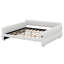 Lit de jour rembourré très grand avec ports USB, cadre de lit plateforme en laine d'agneau-1454996