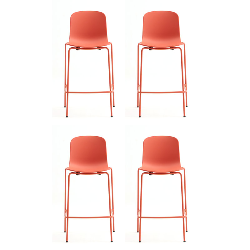 Holi Counter & Bar Stool, Counter Stool (26.5" Seat Height), Terracotta
