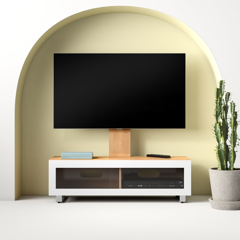 Demetri TV Stand for TVs, Oak, 317.5 cm