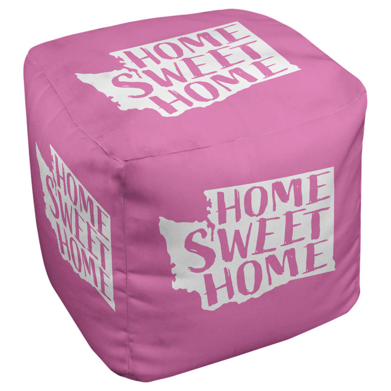 Repose-pieds à cubes washington the home, Rose