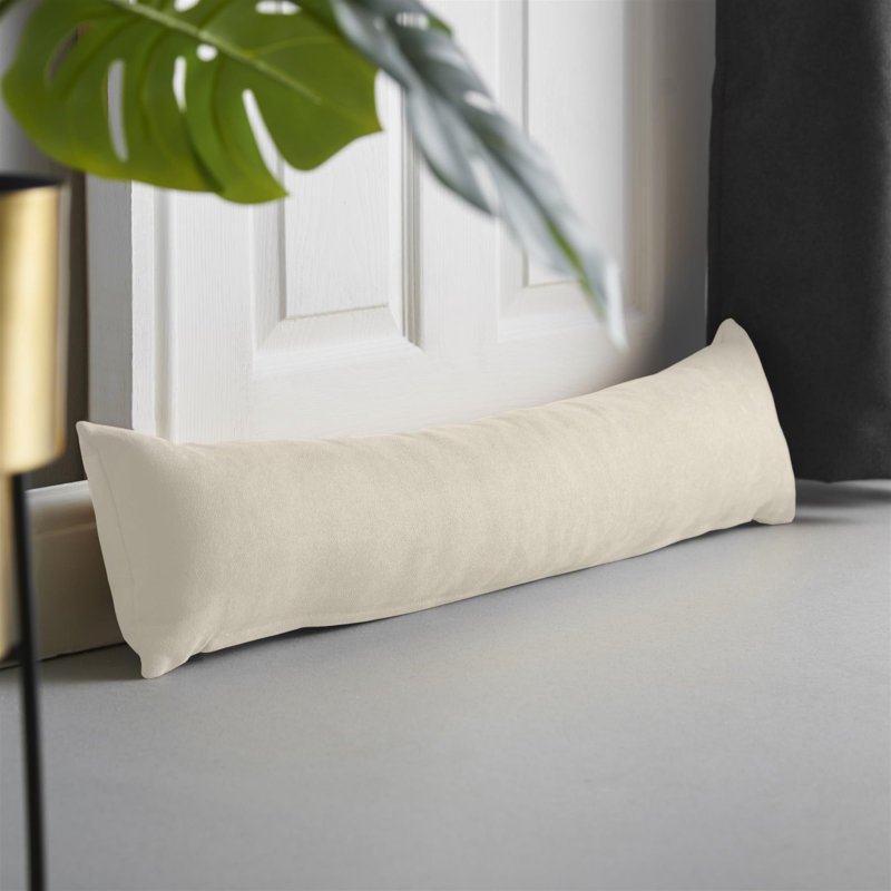 Nalaiyah Fabric Draught Excluder, Cream