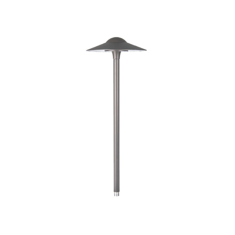Tikki LED Pathway Light, 2700K, Bronze on Aluminum