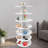 360° Revolving Shoe Storage Organizer Rotating Shoe Rack-71116133