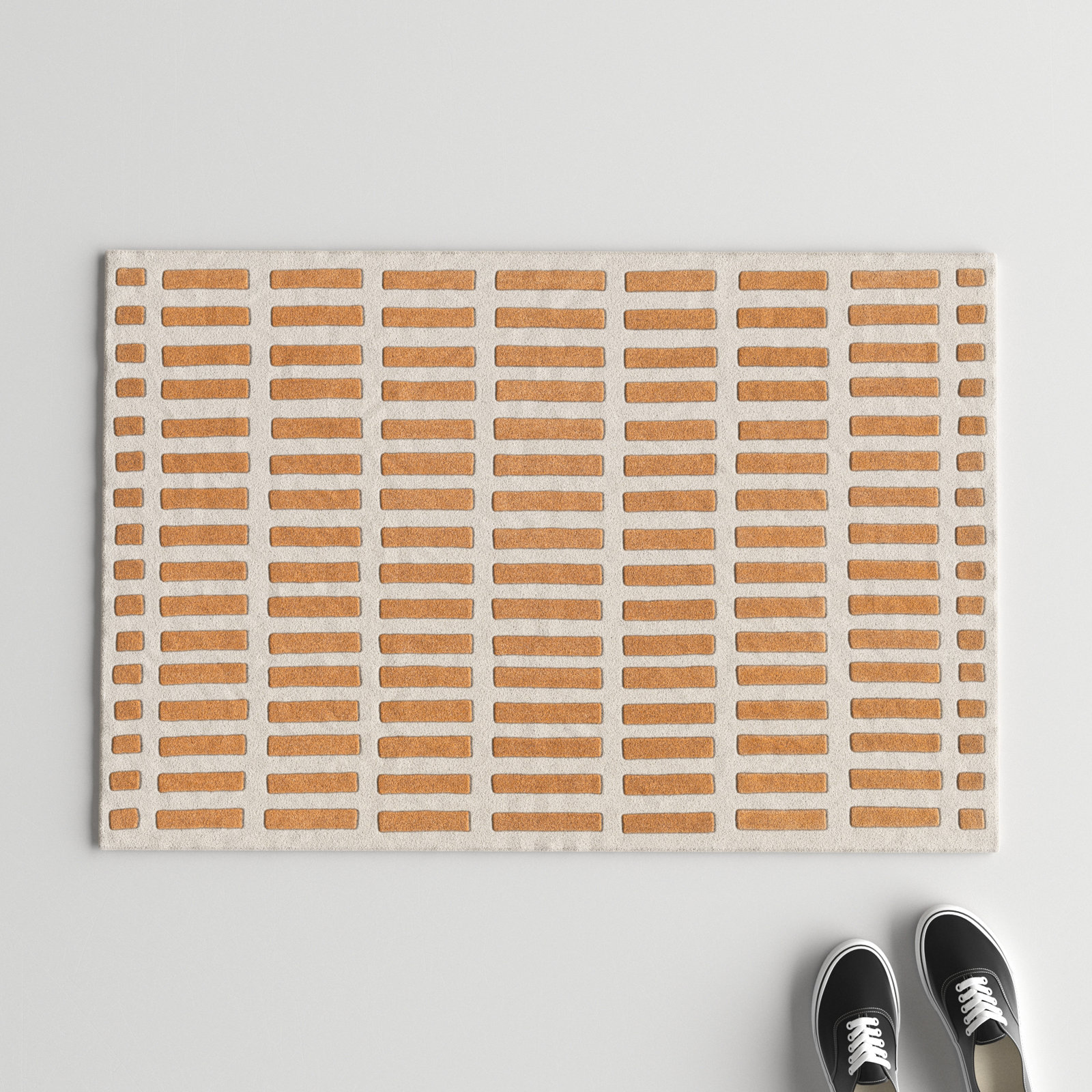 Jason Wu Maize Orange Rug, Rectangle 2' x 3'