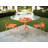 Jerod Premium All-Weather Wicker Outdoor Stacking Dining Side Chair