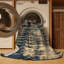  Tapis lavable Waves and Frequences-221095849