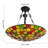5 - Light Tiffany Pendant Light