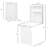 Wall Mounted Fold Out Convertible Desk, Multi-Function Floating Desk with Storage Shelf