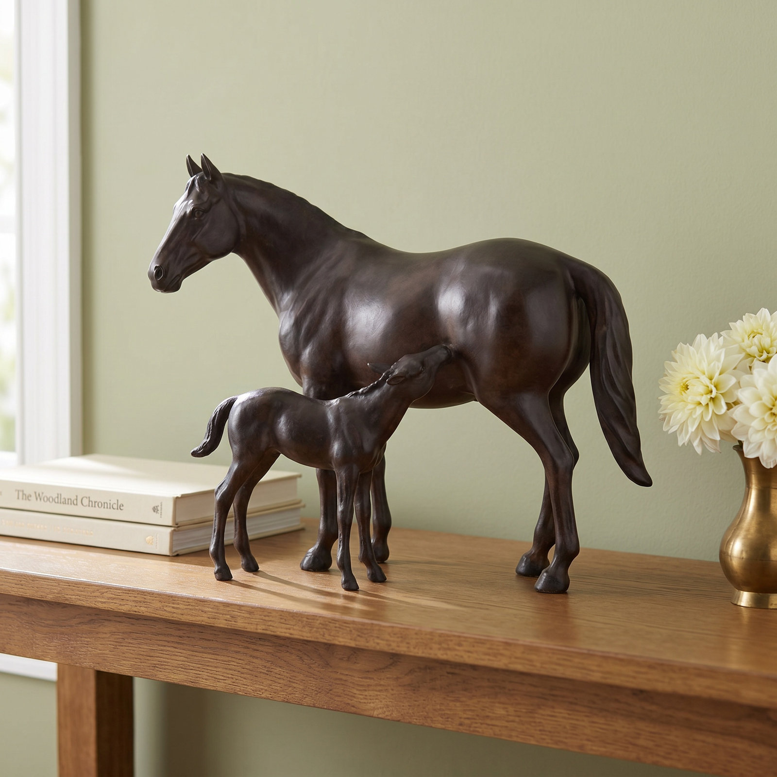 Polystone Horse Sculpture