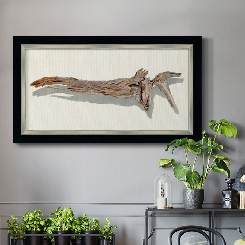 «Driftwood Study II», reproduction d'art sur toile simple, H 21 po x l 37 po x P 1 po