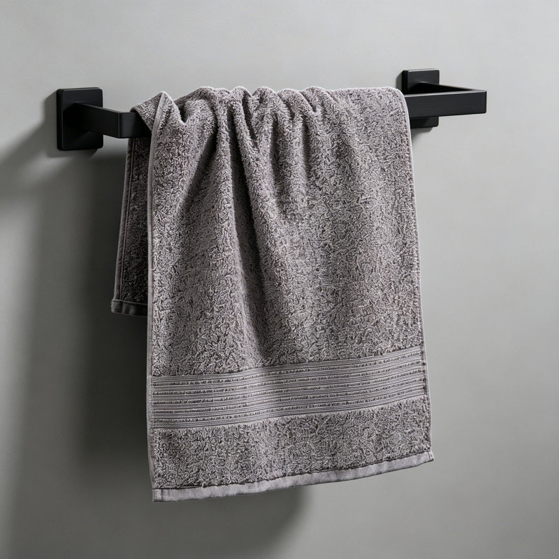 Soft Absorbent Quick Dry Face Towel, Lint Free Hand Towel And Facial Washcloth For Daily Home Use, 13x27.6in Gray, Gray