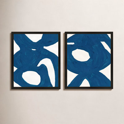 Goodall "Blue Harmony" 2-Piece Print Set