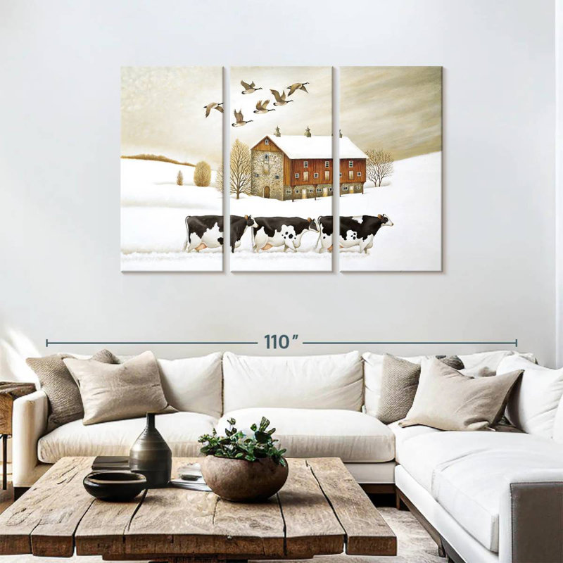 Brampt Glenn Mills, 48" H x 74" W