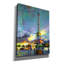 «Paris France Eiffel Tower» par Pedro Gavidia, art mural sur toile-1481115456