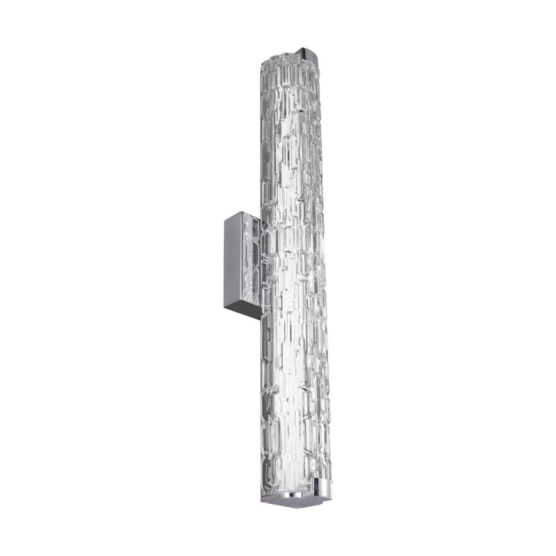Alchamel Dimmable LED Bath Bar, Chrome
