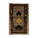 One-of-a-Kind 3'11" X 5'5" Hand Knotted Area Rug