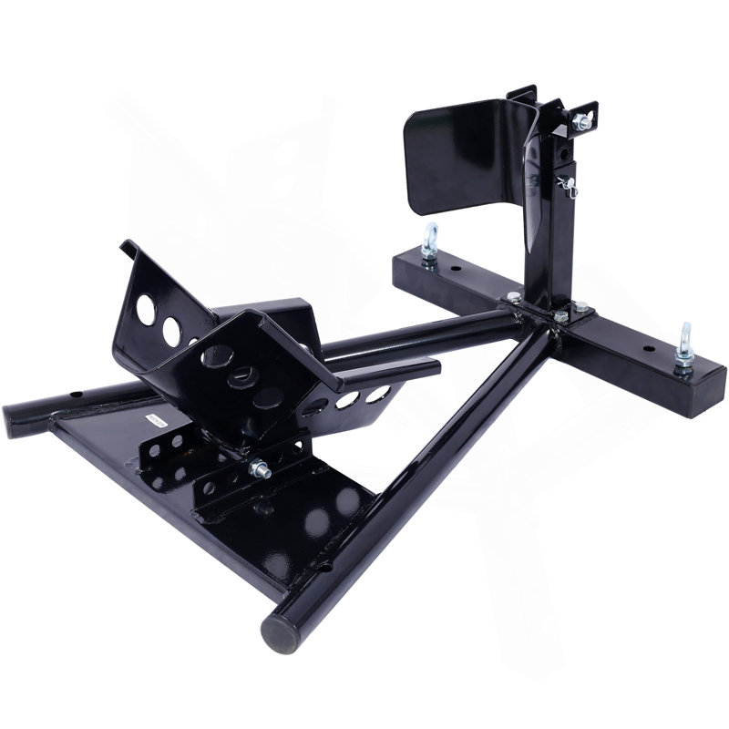 Cale de pneu avant de moto, cale de moto avant pour support de réglage des roues de 17 à 21 po, couleur noire