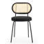 Chaise d'appoint en tissu à dossier bas-93021891